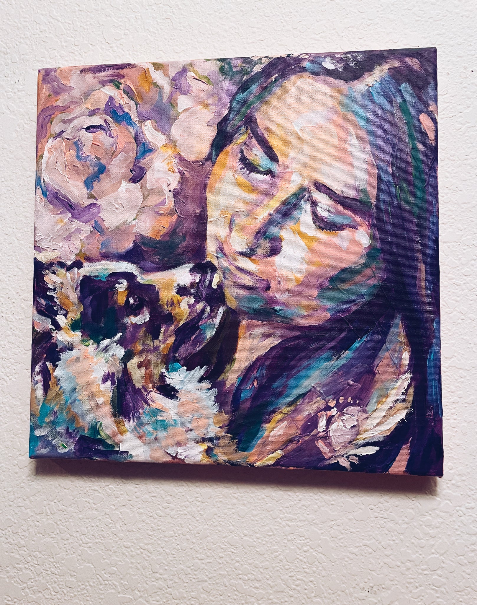 Custom Portrait 12" x 12" on Canvas