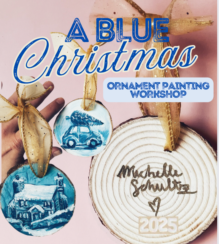 A Blue Christmas: Ornament Painting Workshop (Bend, Oregon)