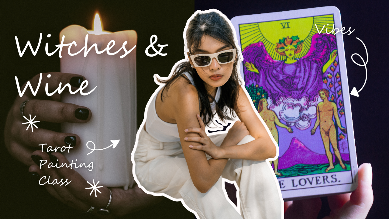 Witches & Wine: Paint Your Own Tarot Card Workshop (Bend, Oregon)