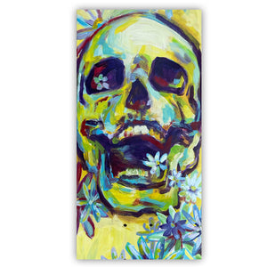 Skull Flower, Limited Edition Giclee Print
